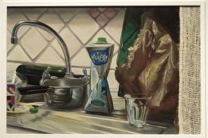 TEMPERA GRASSA SU TAVOLA 40 X 60 cms - fat tempera on wood