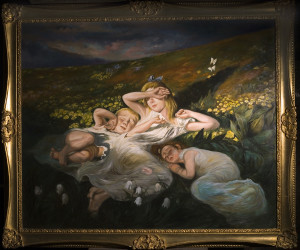 ...era l'estate del '92, Lore stava arrivando atteso con tutto l'amore del Mondo, e questo lo volli fare come un omaggio a tutto quello che comincia, dalla Vita in poi.....